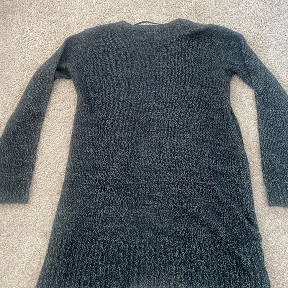 Karen Scott Duster Style Cardigan - Grey Size Small - Picture 5 of 6